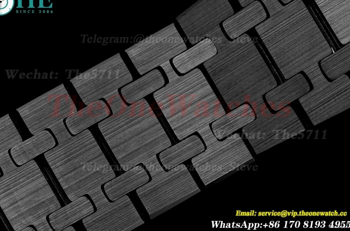 Oak Ceramic Black Clone 26240CE Super APS 41mm Cer SH4401 Chrono Royal Dial 0515